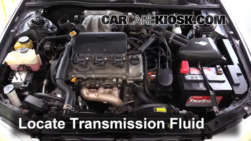 1998 Toyota Camry XLE 3.0L V6 Líquido de transmisión Controlar nivel de líquido